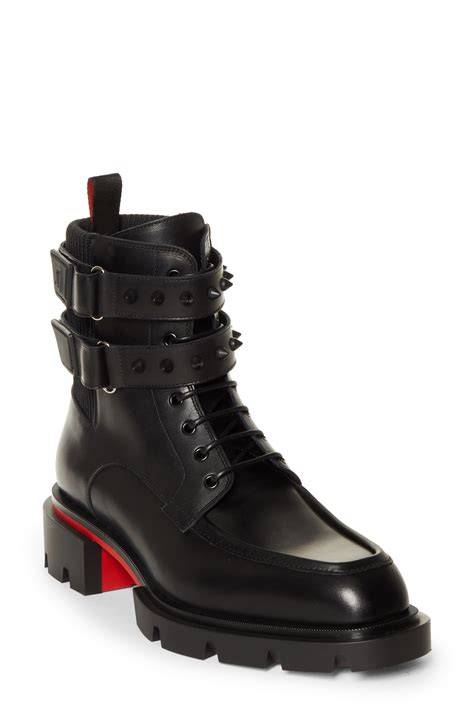 christian louboutin combat boots sale.